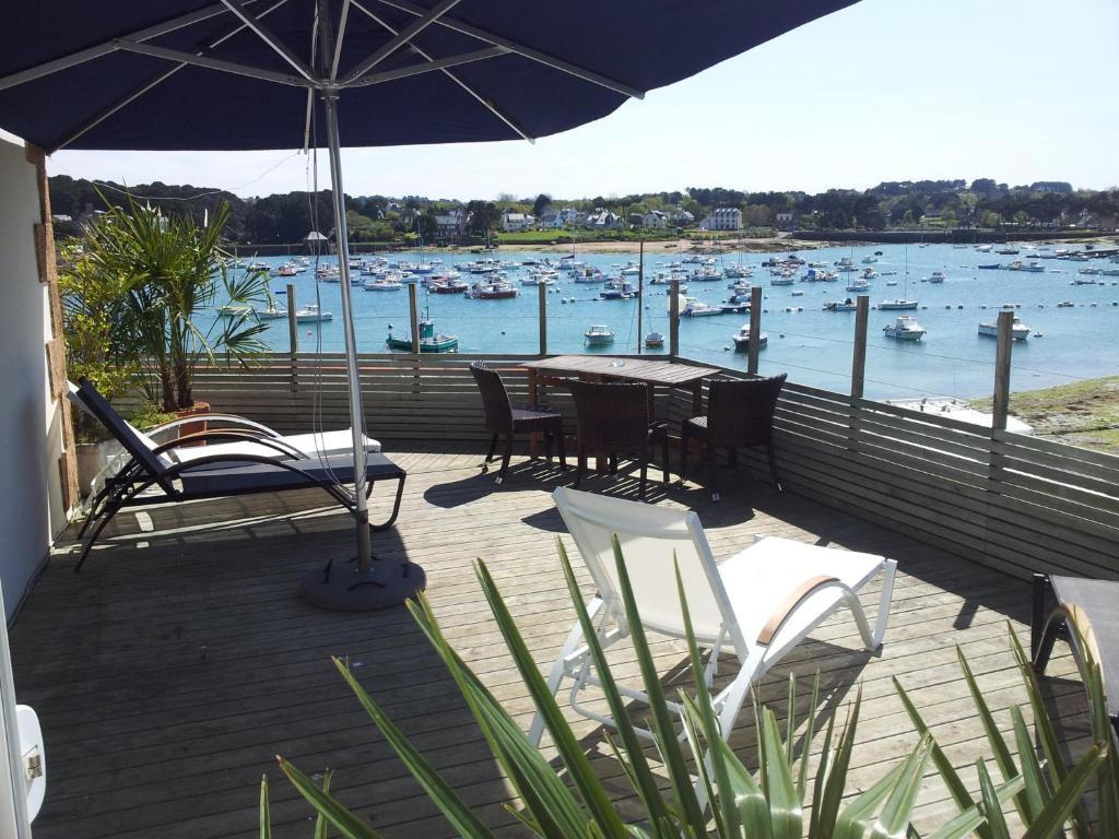 Hotel Des Rochers Perros-Guirec Luaran gambar
