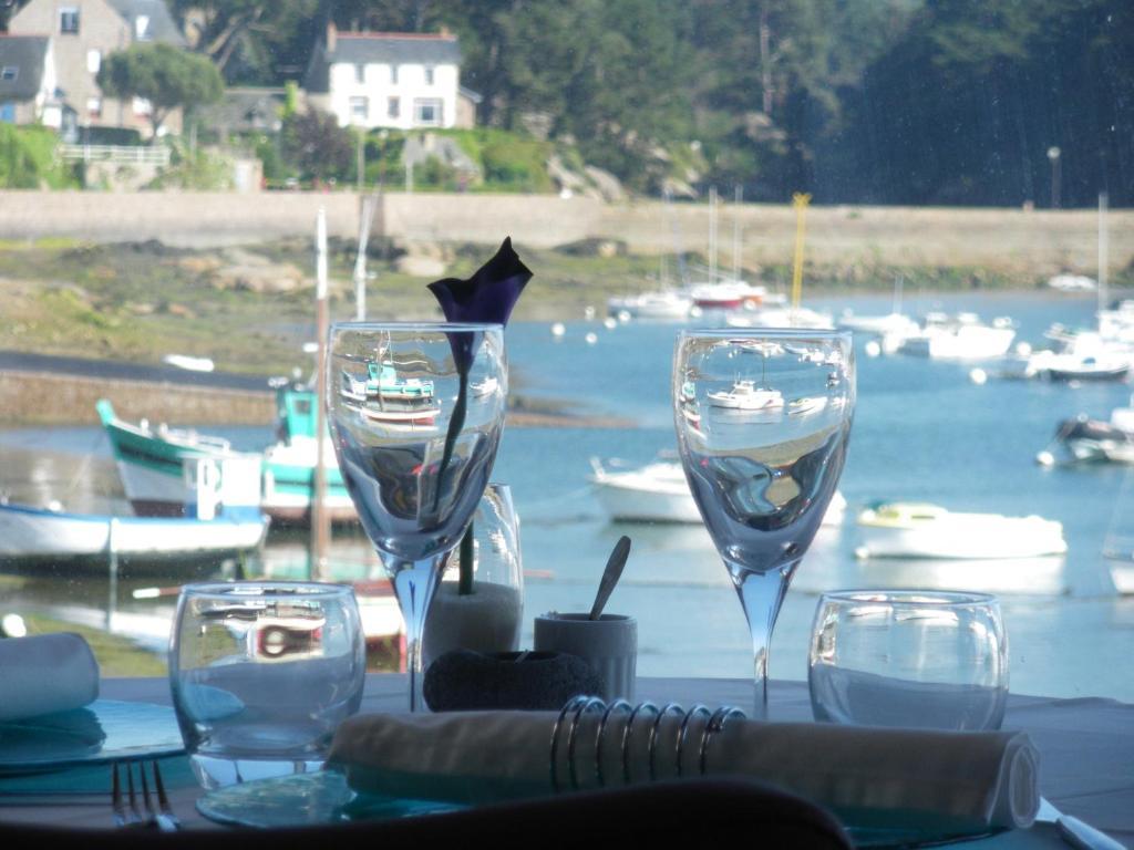 Hotel Des Rochers Perros-Guirec Luaran gambar