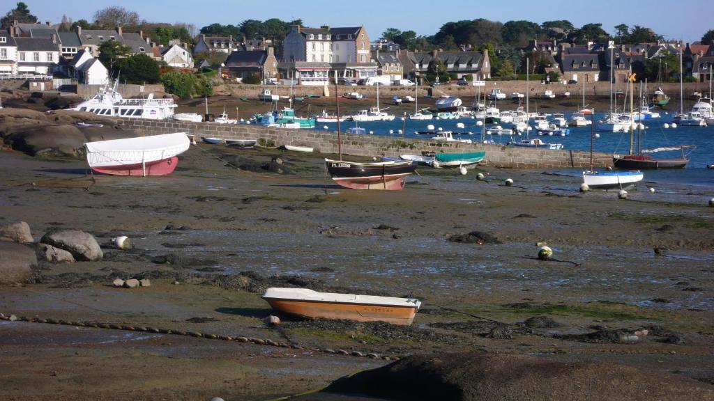 Hotel Des Rochers Perros-Guirec Luaran gambar