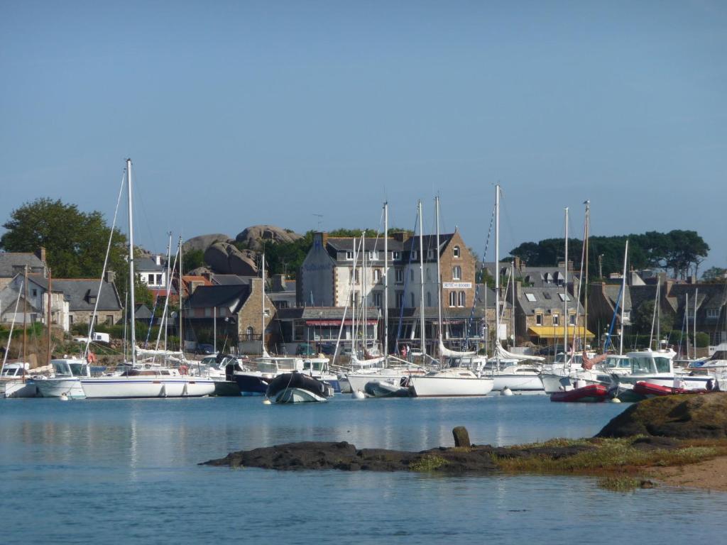 Hotel Des Rochers Perros-Guirec Luaran gambar